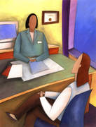 Relaxed answering Interview Questions with HR